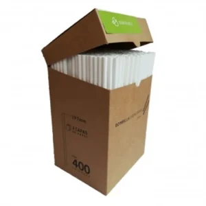 BOMBILLA PAPEL BLANCA 6 MM. X 197 MM.